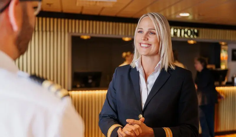 Avloysari til móttøkuna umborð á Norrönu