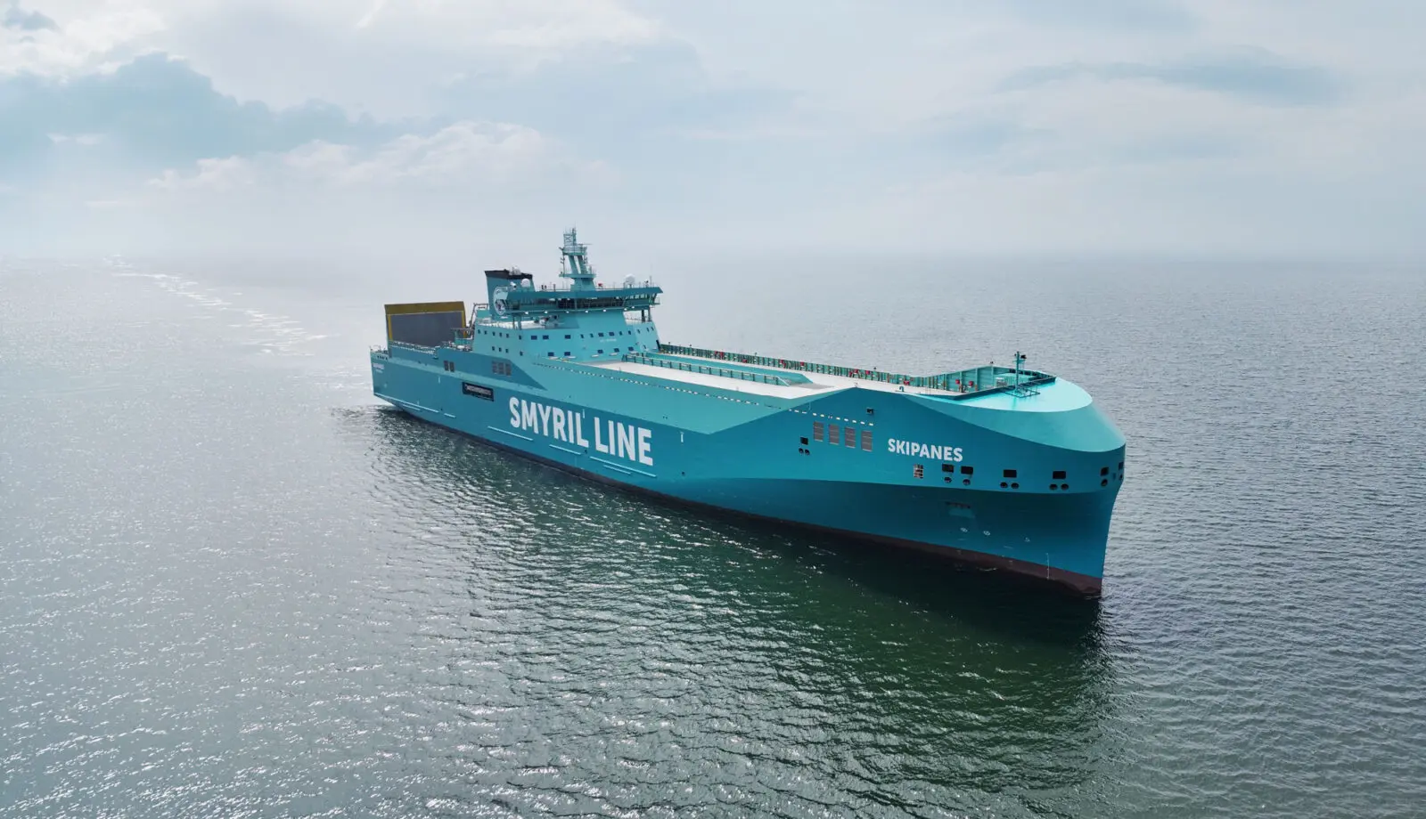 New Ro-Ro vessel Skipanes delivered to Smyril Line 